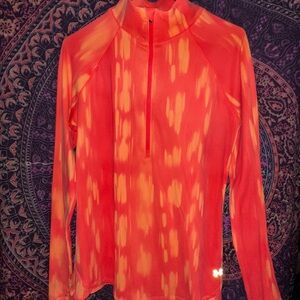 Under Armour 1/2 Zip, Fitted Athletic Shirt